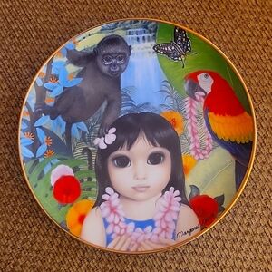 Margaret Keane collector plate